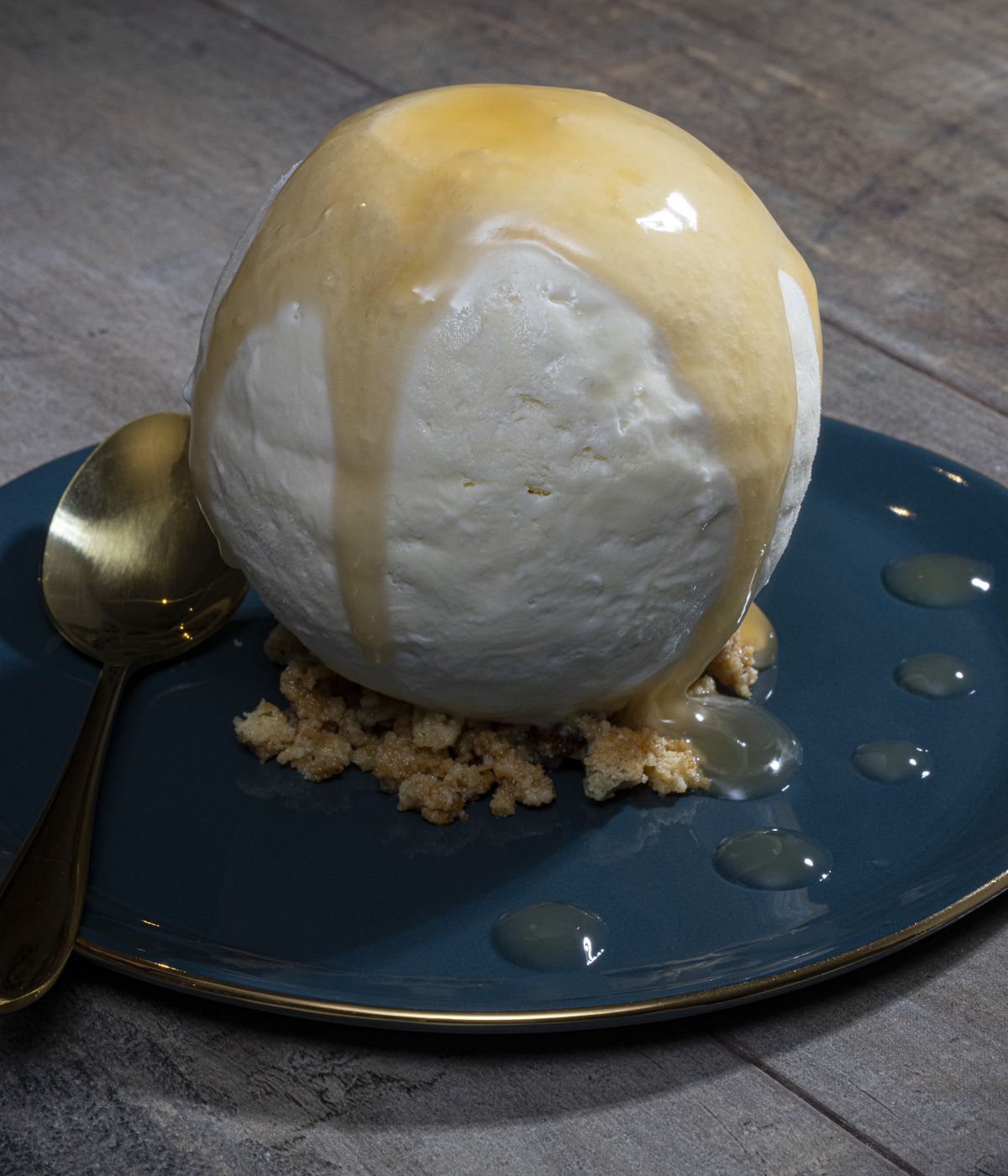 Italiaans, semifreddo, vin santo